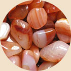 Агат красный