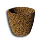 Цветочный горшок (круг)